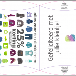 gondeldoos bedrukt template