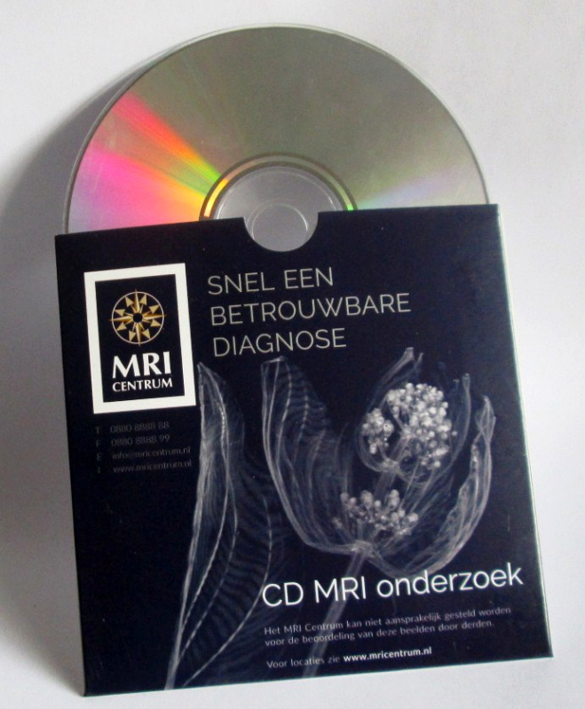 CD Hoesje 125x125 mm