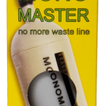 Bedrukt hangend doosje met rond venster in full color met logo en eurosleuf