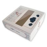 mooie bedrukte doos met venster voor dadels productverpakking in full color